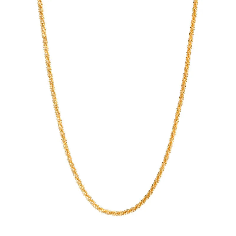 DAINTY GOLDEN SPARKLE NECKLACE