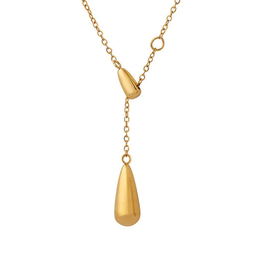 GOLDEN DROP NECKLACE