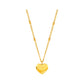 GOLDEN HEART LOCKET