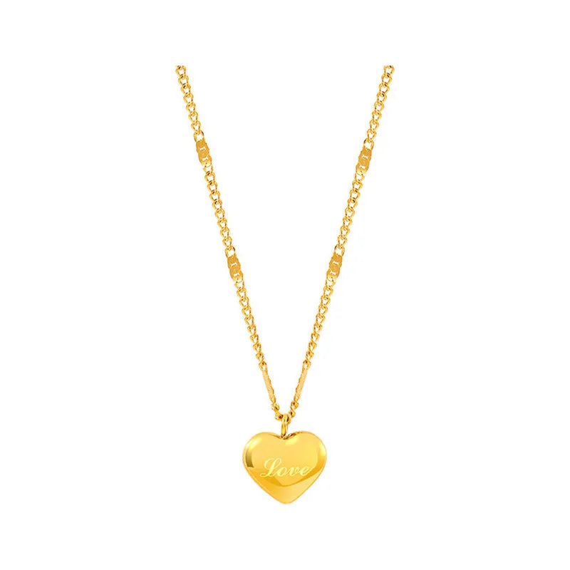 GOLDEN HEART LOCKET